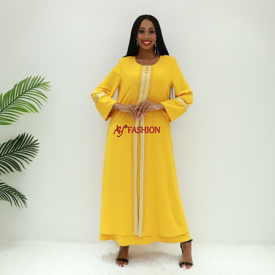 Vêtements islamiques Abaya de Ceda Ay Fashion An6035 Cameroun Boubou Robe éthérée