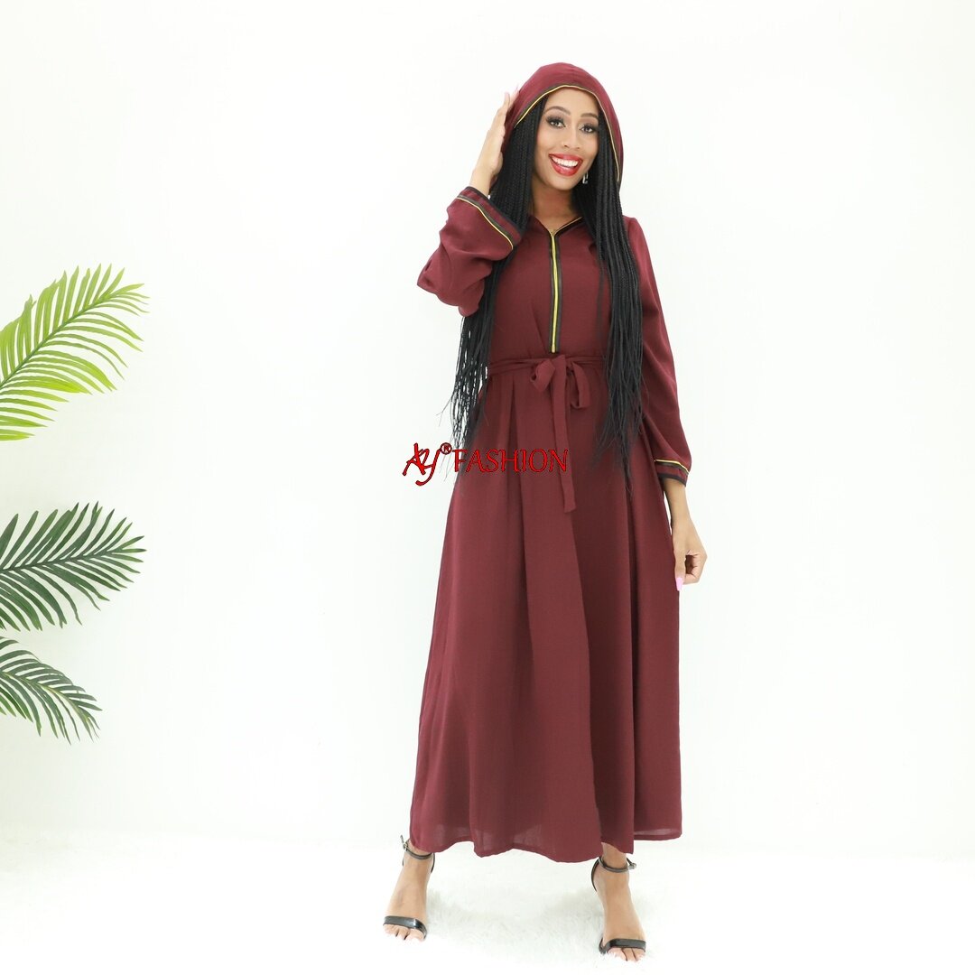 Élégant Abaya Abaya New Fashion Ay Fashion An6060 Ghana Boubou Ladies Robe