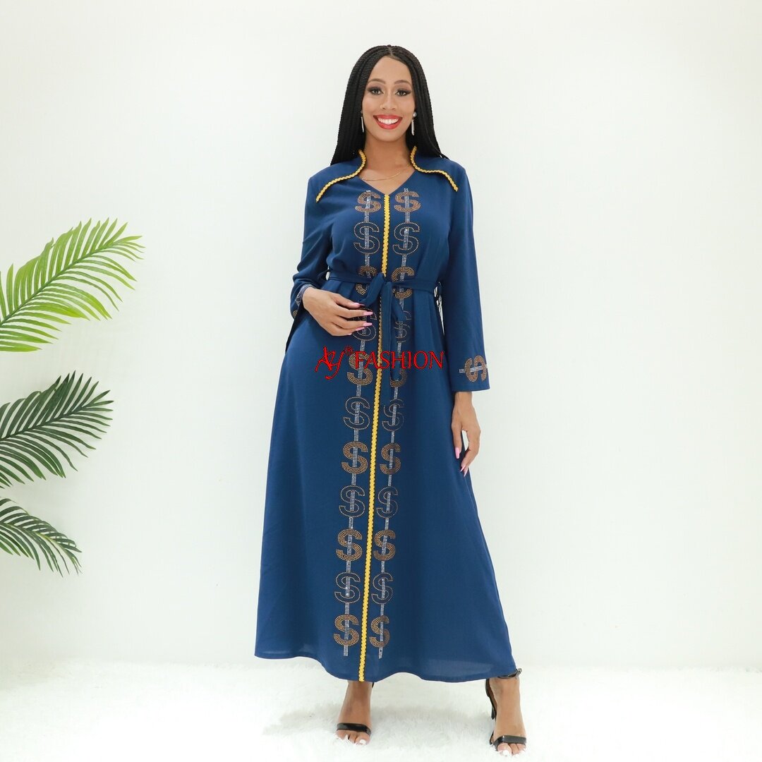 Жильбабские дамы одеваются футболка Ay Fashion An6062 Abidjan Fashion Abaya