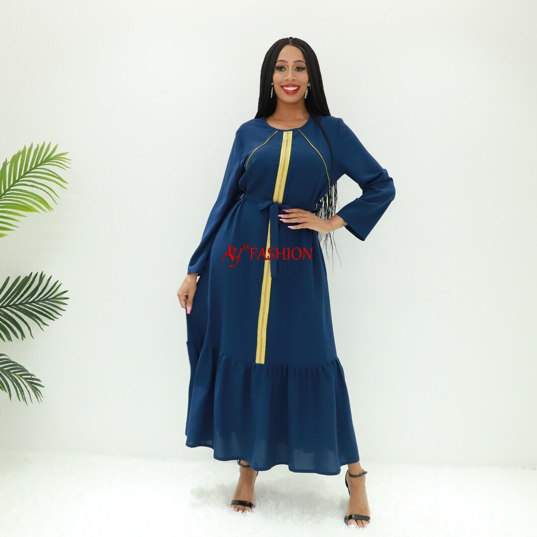 Fábrica de roupas de roupas da África Ay Fashion An6072 Abidjan Moda Islâmica Modesty Dress