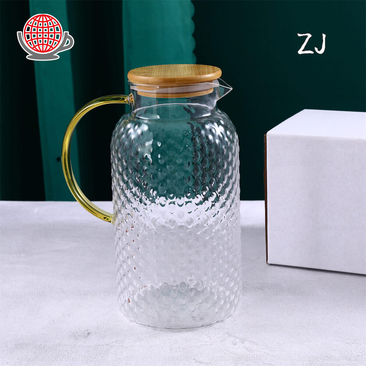 water jug with lid glass,glass pitcher spout,pitcher jugs