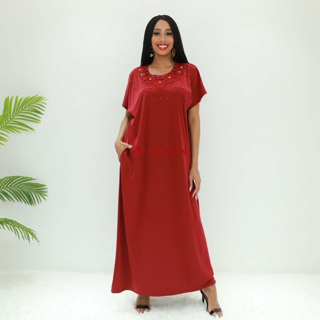 Islamic fashion groothandel khimaar abaya SG24314 Tanzania caftan Arab dress