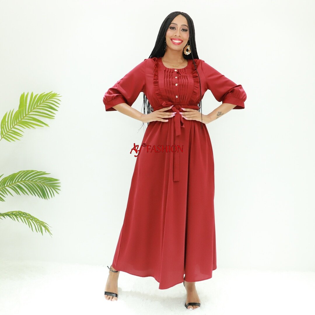 Modest Dress Kaftan Marokko SG40193 Camarões Caftan Islâmico Modesty Dress