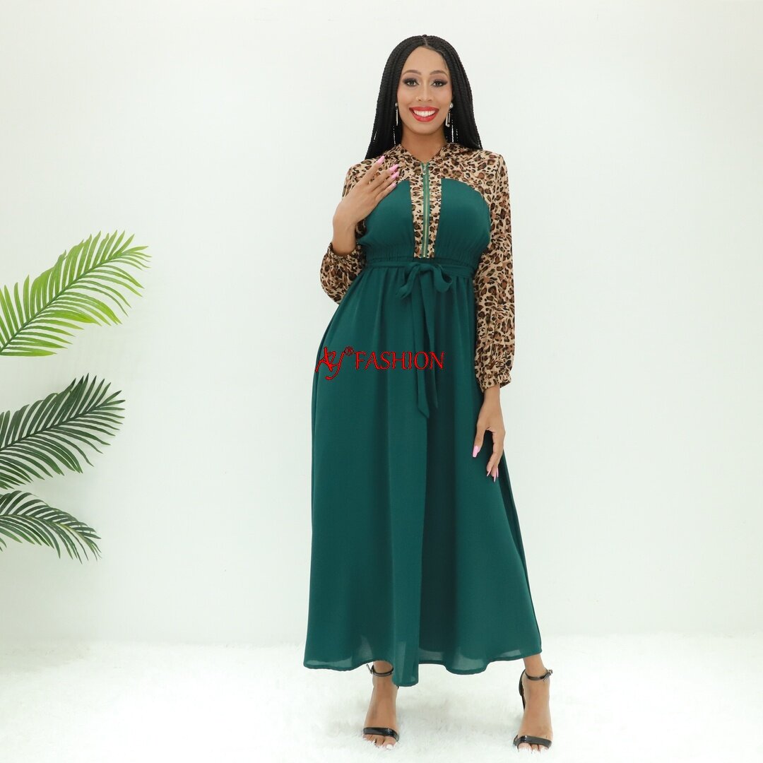 Loose-fitting gown knights cloth for abayas SG40244 Ghana boubou muslim dress