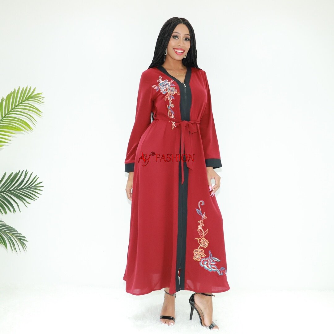 Modesto ropa tradicional Abaya Ay Fashion SG40275 Ghana Kaftan Abaya