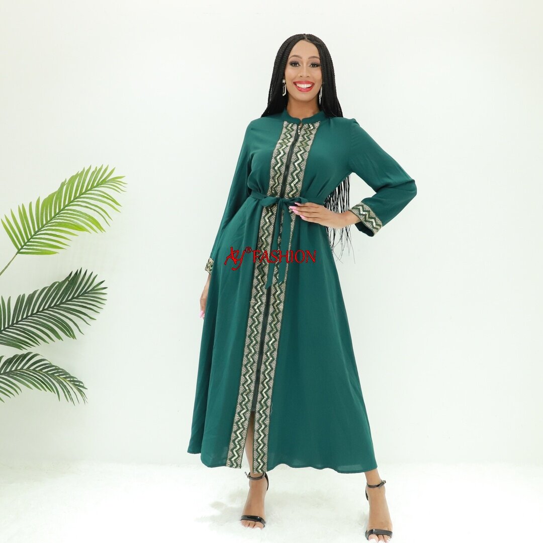 Fashion islamique Kaftan Kanga SG40294 Congo Fashion Islamic Modesty Robe