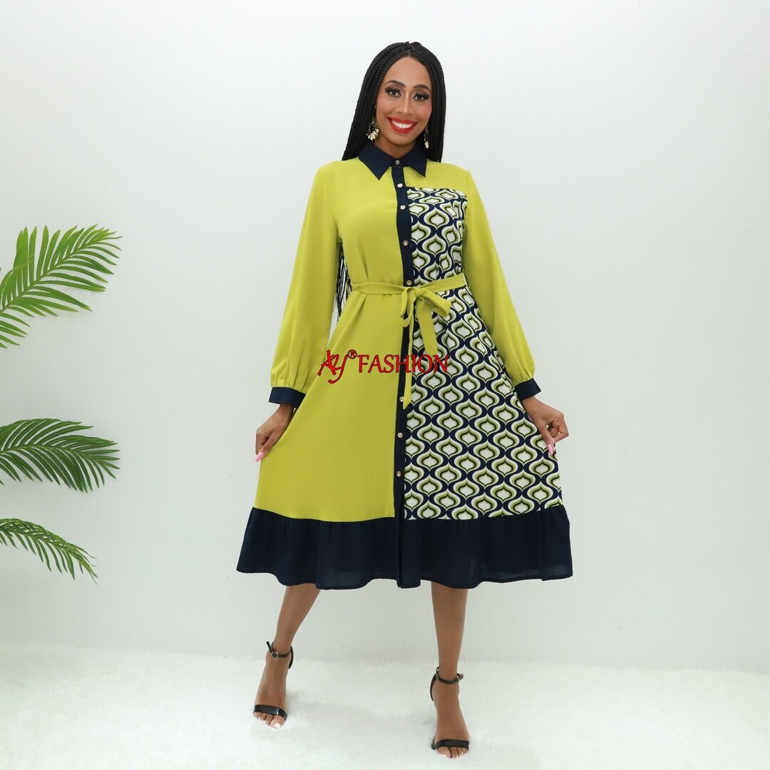 Afrikanische Kleider Abaya Palästiniano Ay Mode SG40299 Tansania Cafan Ladies Kleid