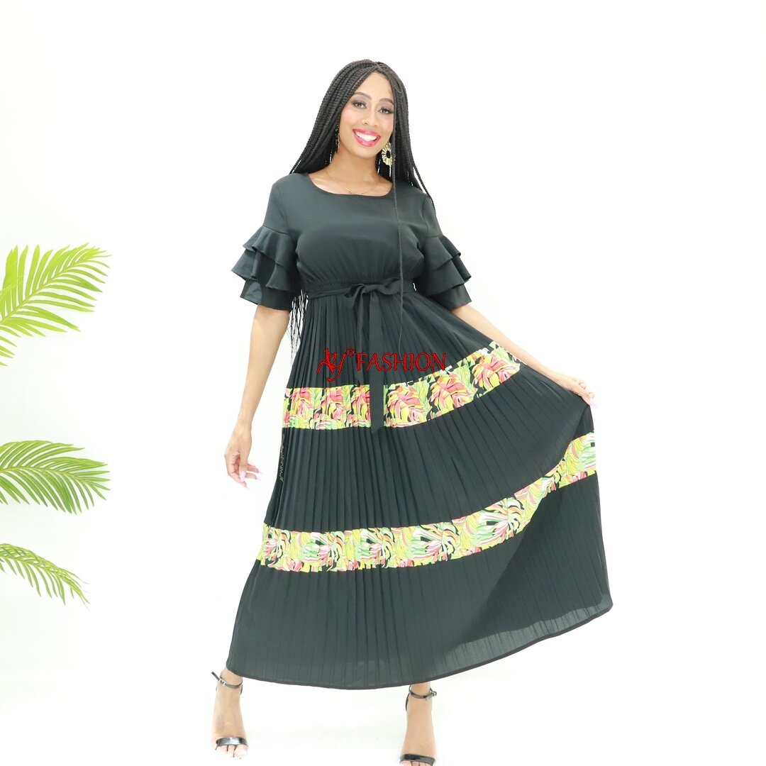 Ethnic clothing somali cabaya AY Fashion SG40306 Abidjan Fashion Ethereal dress