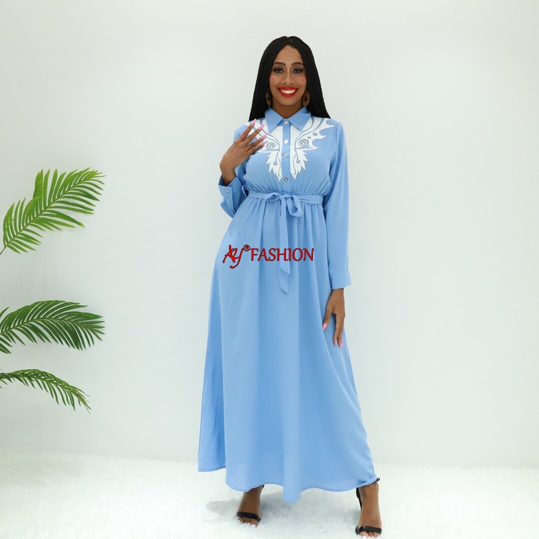 Islamische Mode weiße Kaftan Kleid SG40313 Nigeria Mode Abaya