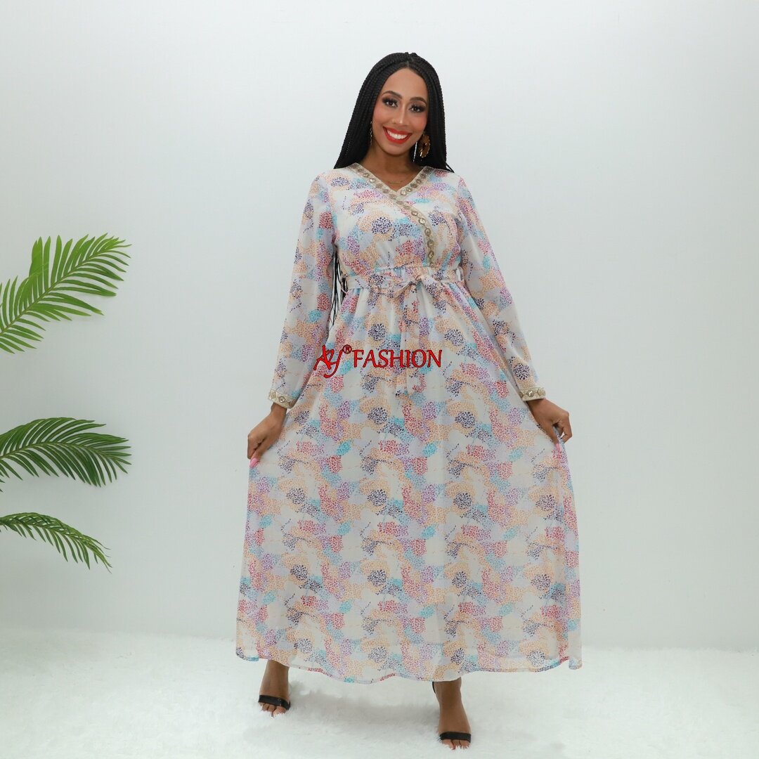 Afrikanische Kleiderkleid -Dankungen Muslim SG40315 Kamerun Kaftan Maxi Kleid