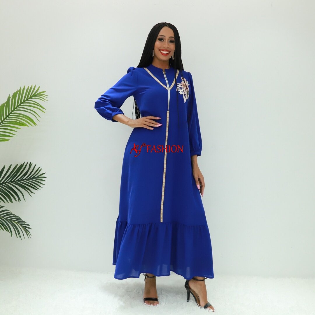 Vêtements africains Abaya en gros élégant Ay mode SG639 Tanzania Boubou Hijab Robe