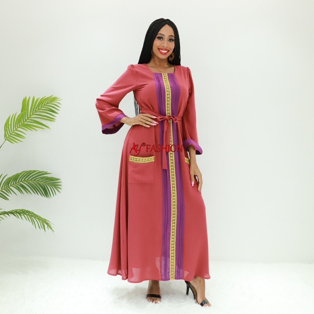 Femme Ethnique Wear Istanbul Islamic Abaya Ay Fashion Sg641 Cameroun Caftan Kaftan