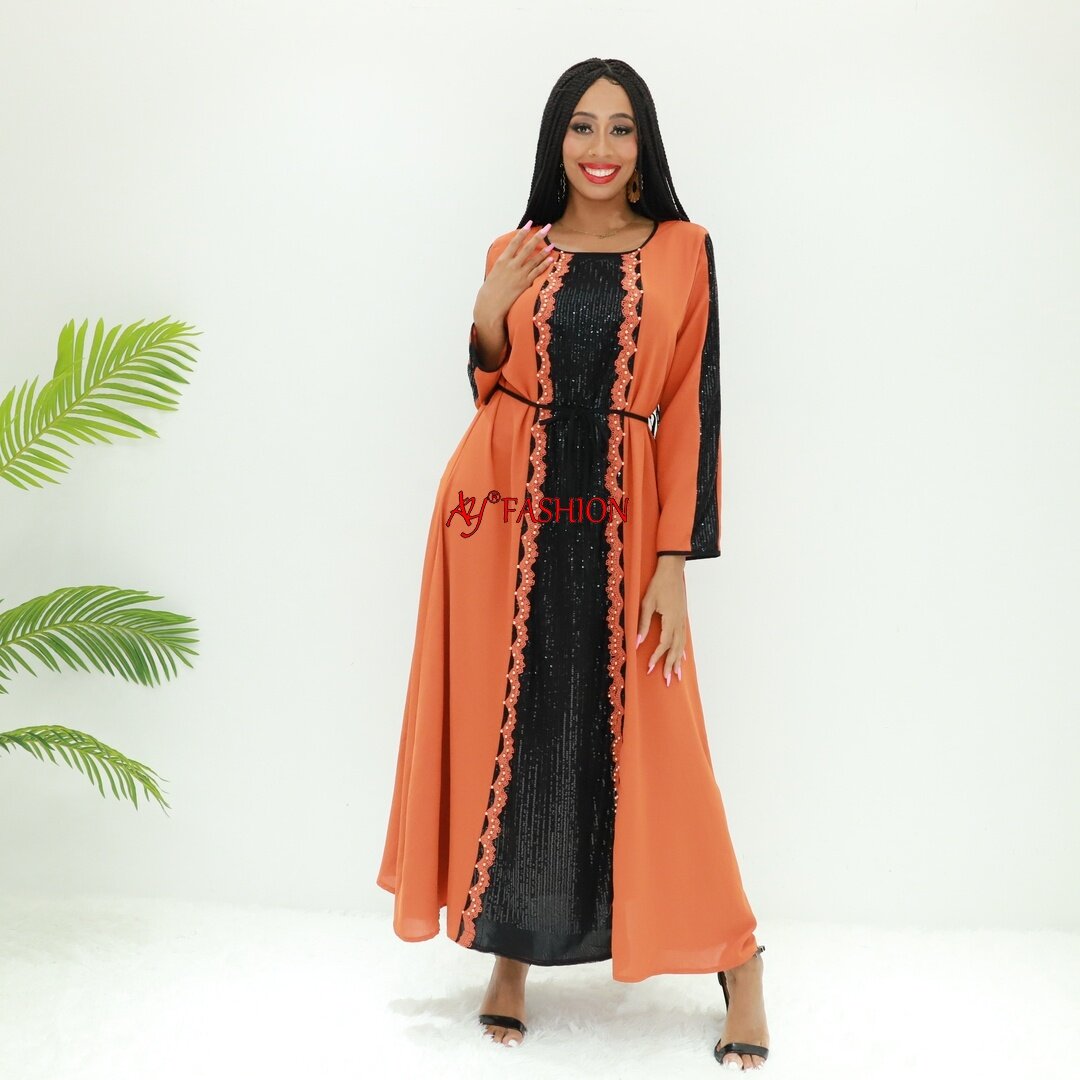 Loose-fitting gown beach kaftan silk AY Fashion SG672 Togo kaftan fashion dress