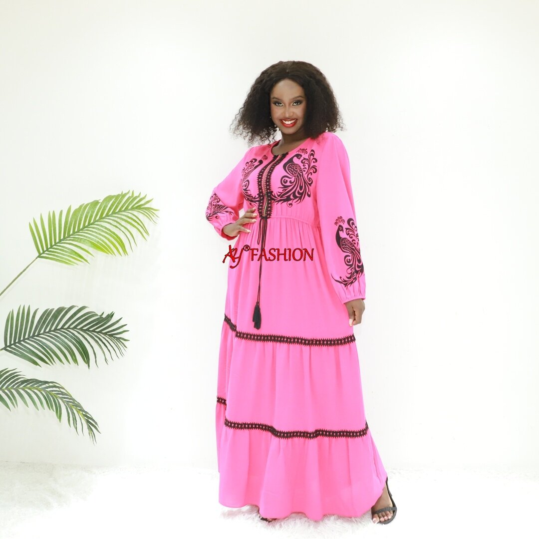 Kimono-style dress sexy style abaya AY Fashion 8777 Congo abaya fashion dress