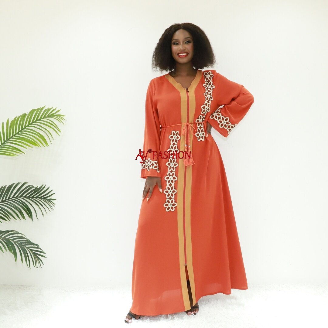 Vêtements ethniques Two Piece Abaya Set Ay Fashion 8786 Abidjan Boubou Kaftan