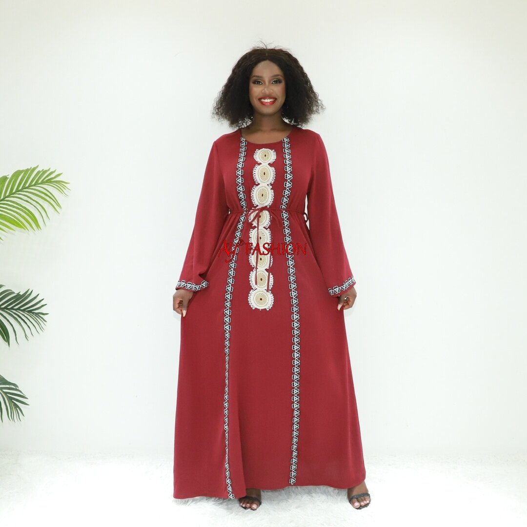 muslim women dress abaya satin designs AY Fashion 8787 Cameroon kaftan abaya