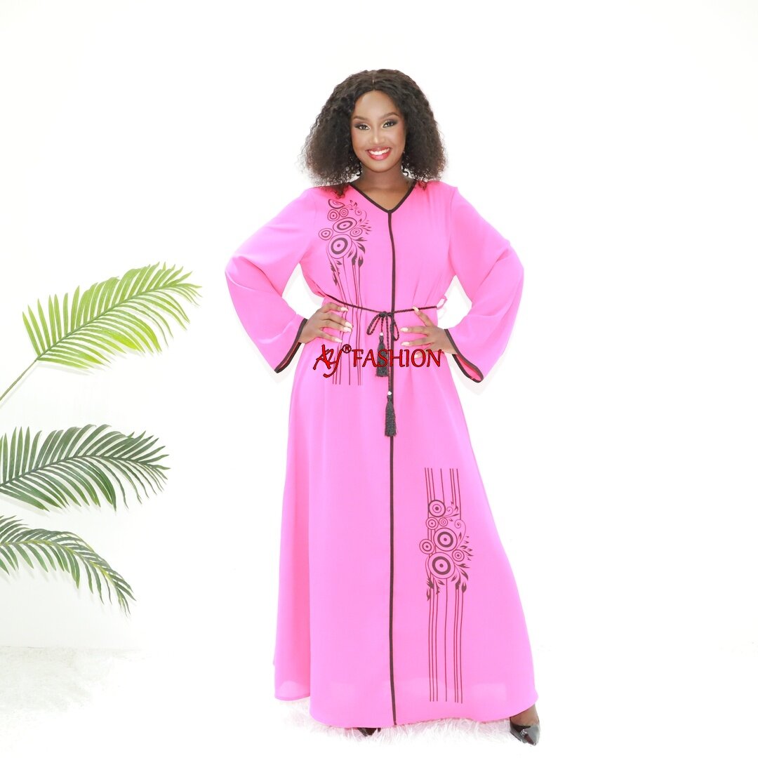 Elegante Abaya Oficial de Abayas Ay Fashion 8793 Congo Ropa Hijab Vestido