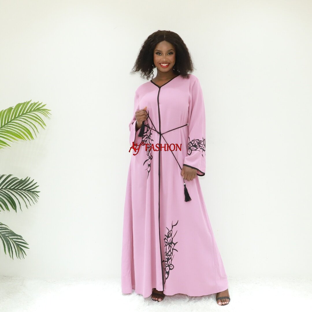 Islamische Kleidung Abaya 2024 Spring 8795 Togo Kleidung Muslim Kleid