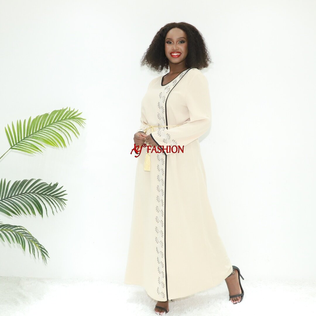 Afrique Hobe modern musulman robe An6089 Tanzania abaya Tradition de tenue musulmane traditionnelle