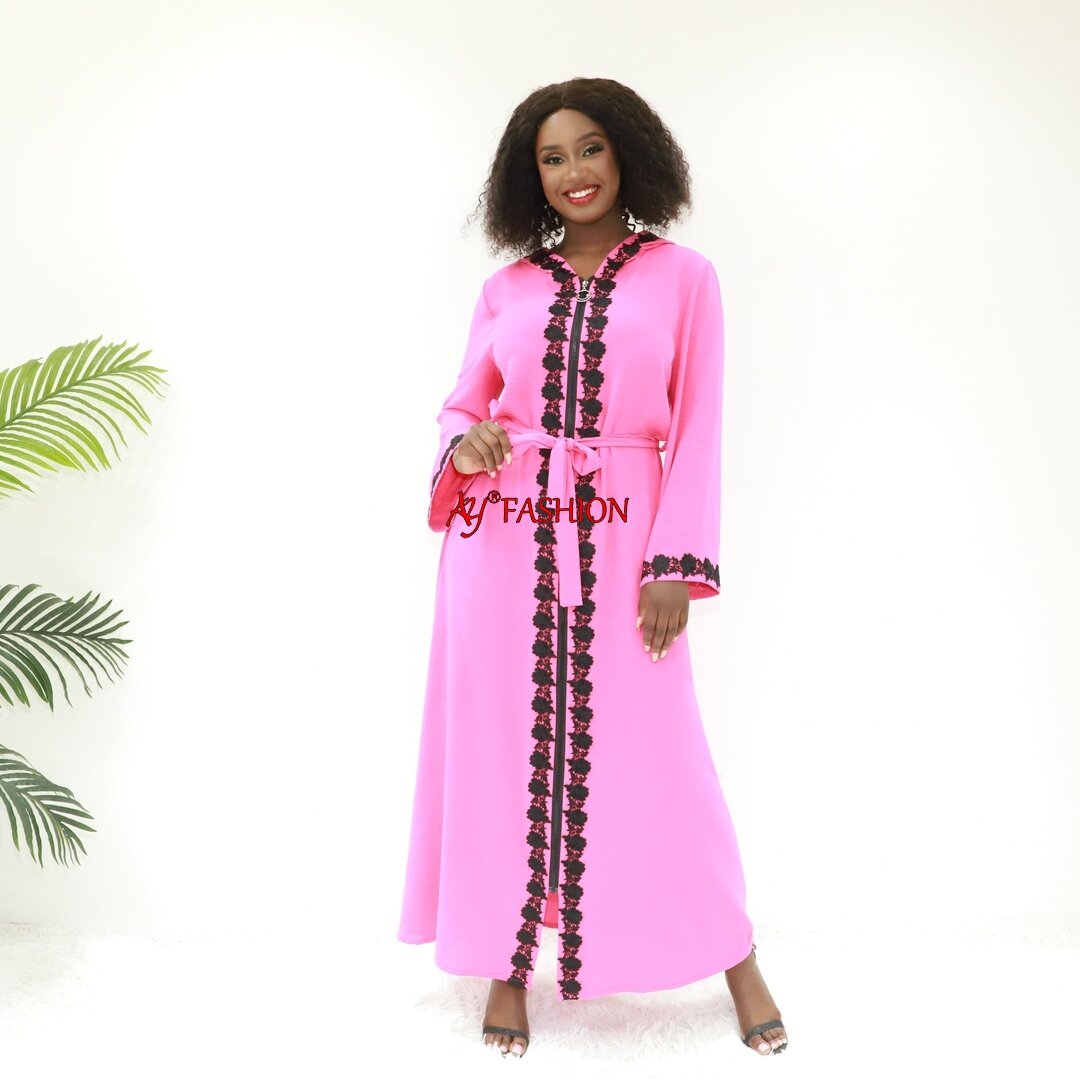 Afrikanische Kleider Abaya Hiver An6102 Kongo Mode Muslimah Kleid