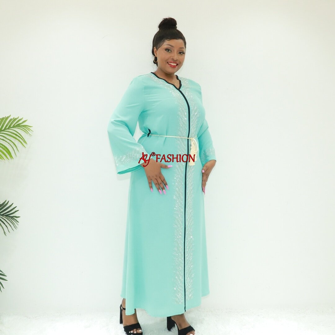 Africa Dress Rolles Ay Fashion AN6112 Camerún Boubou Damas Vestidos de moda