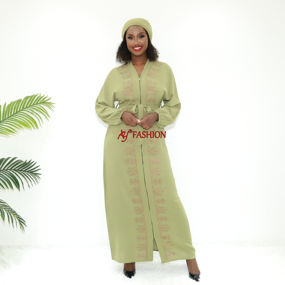 아프리카 드레스 KAFTAN Marroqui Mujer ay Fashion Q631F 카메룬 카프탄 무슬림 드레스