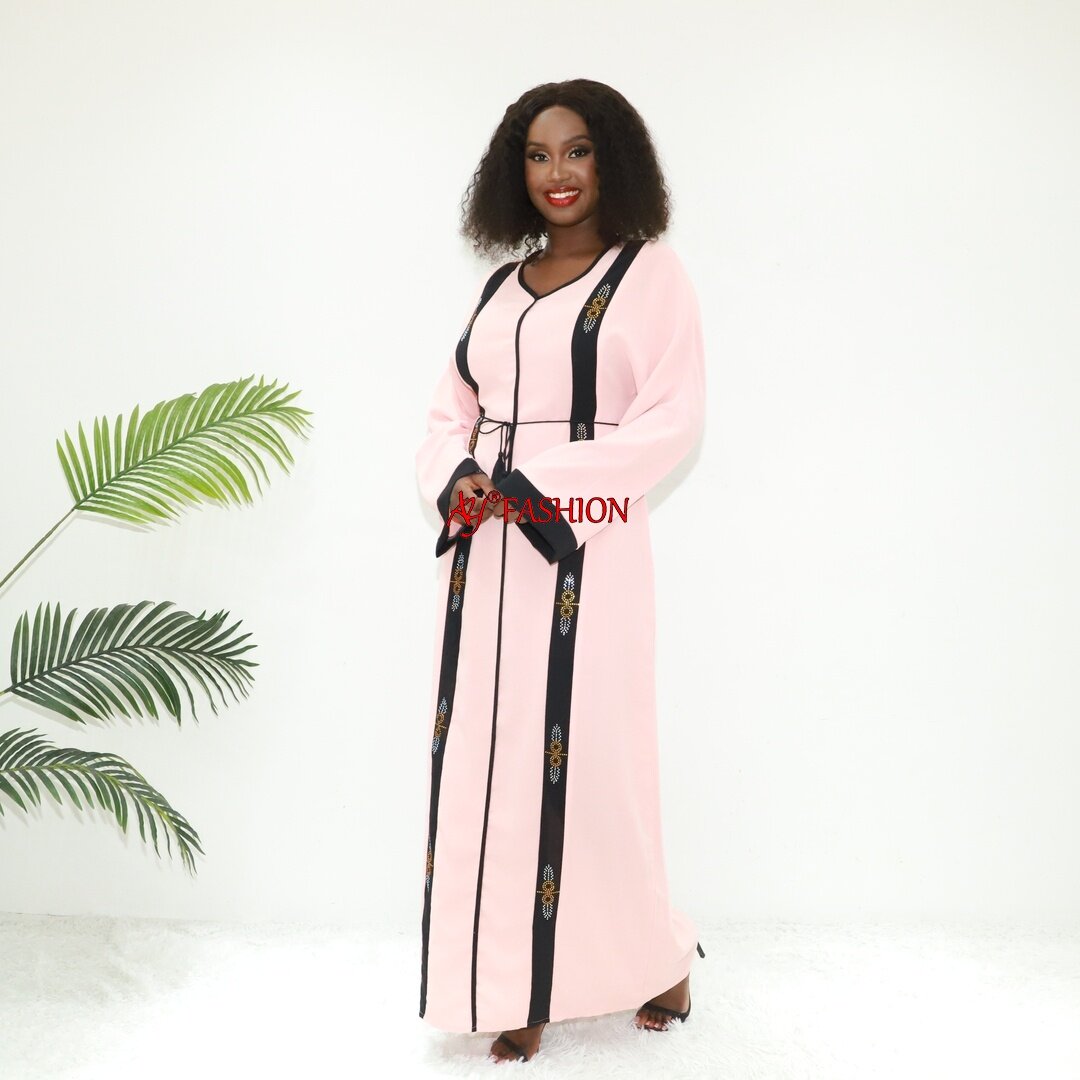 Afrikanische Kleider Hochzeit Kaftan Fabrik Ay Mode Q636 Ghana Boubou Muslimah Kleid