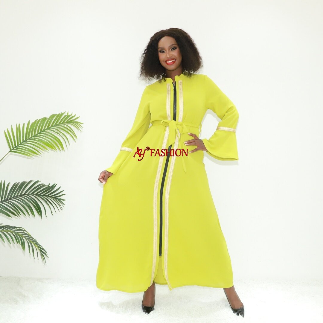 Poupées africaines modestes AY Fashion Q647 Togo Fashion Kaftan