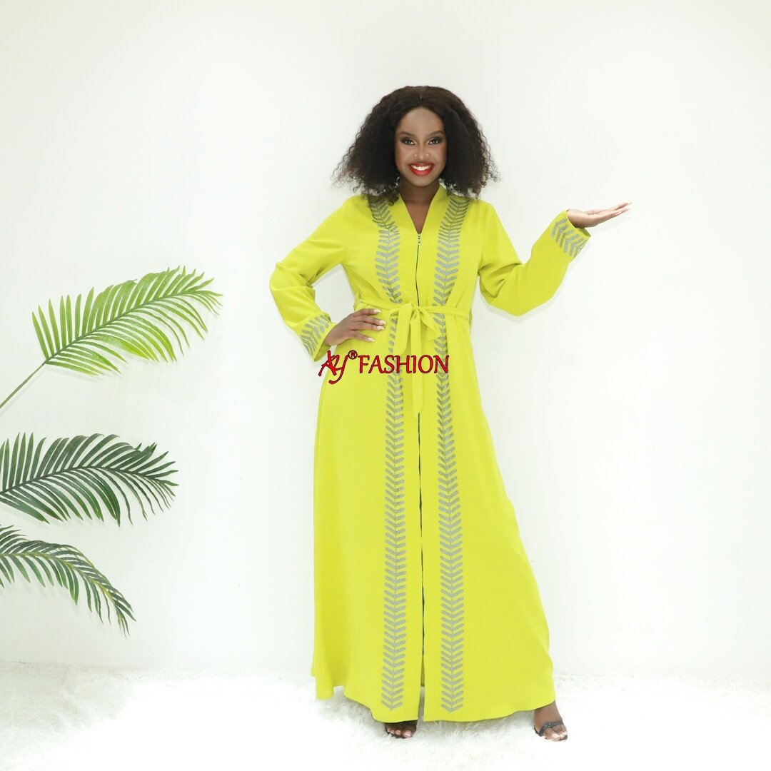 Modest Wear Jelbeb Abaya Ay Fashion Q657 Tanzania Boubou Long Rope