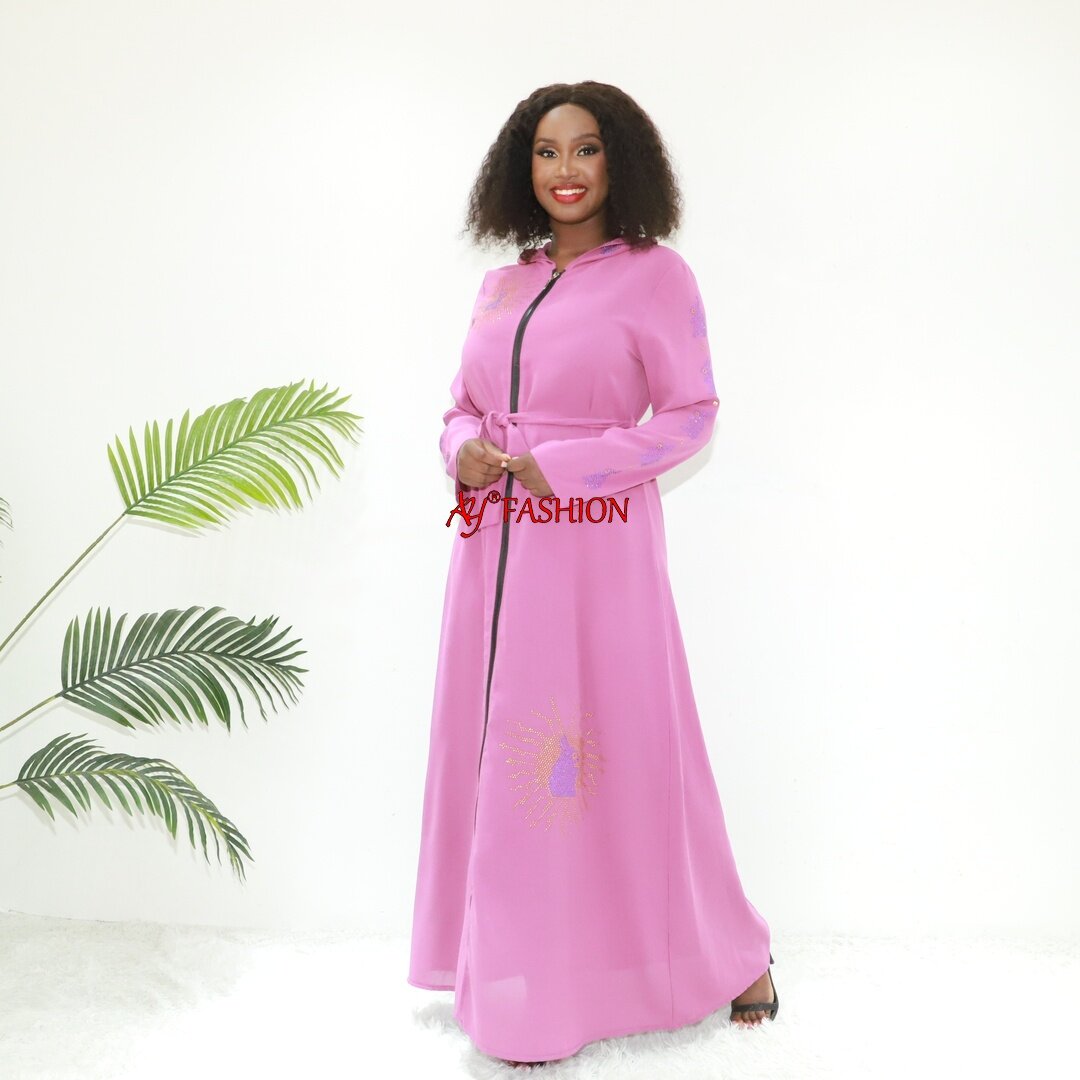 Femmes musulmanes Habillez une fille robe Q662 Congo Kaftan Kaftan