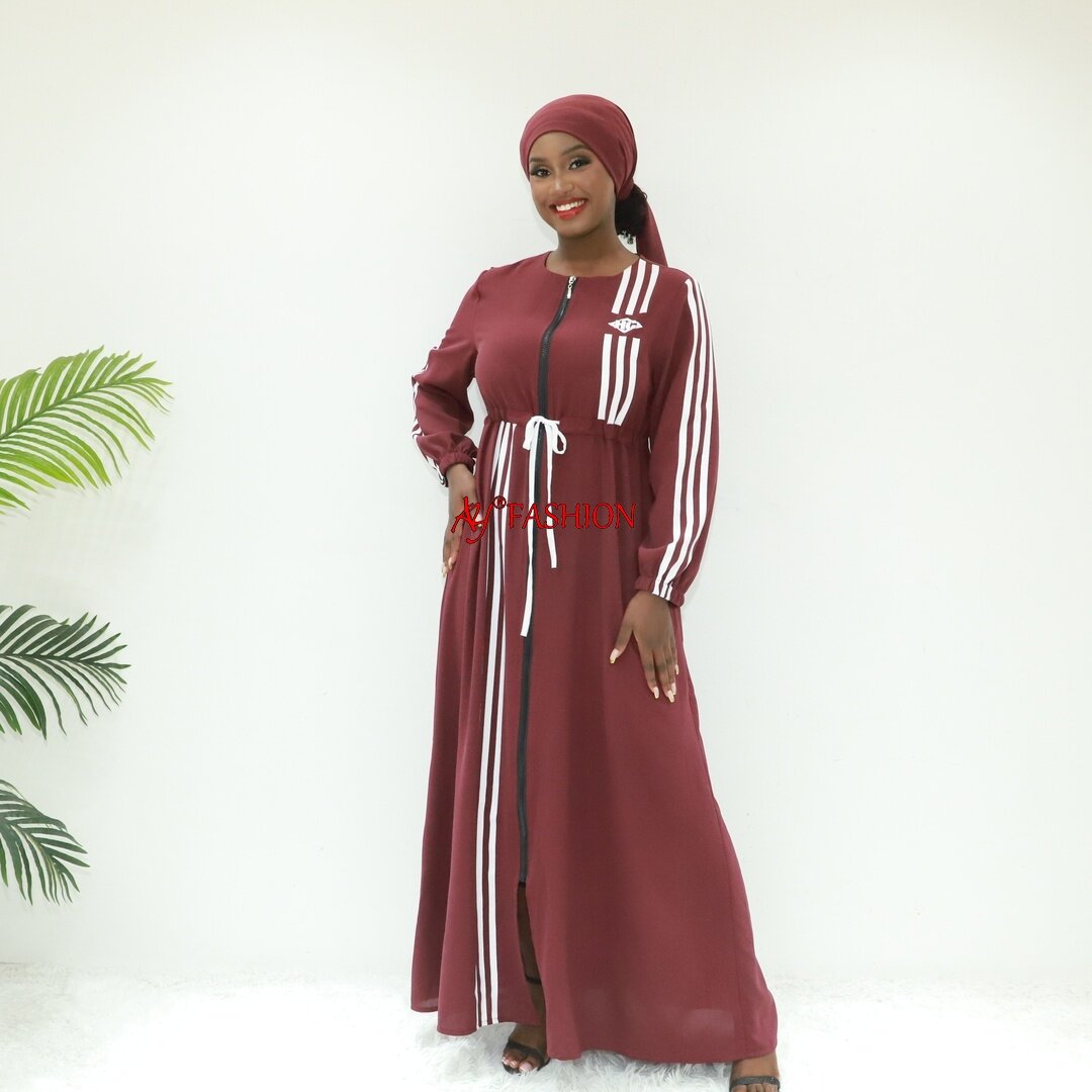 muslimische Kleidung lange Tüllrobe Ay Mode Q673f Ghana Abaya Abaya