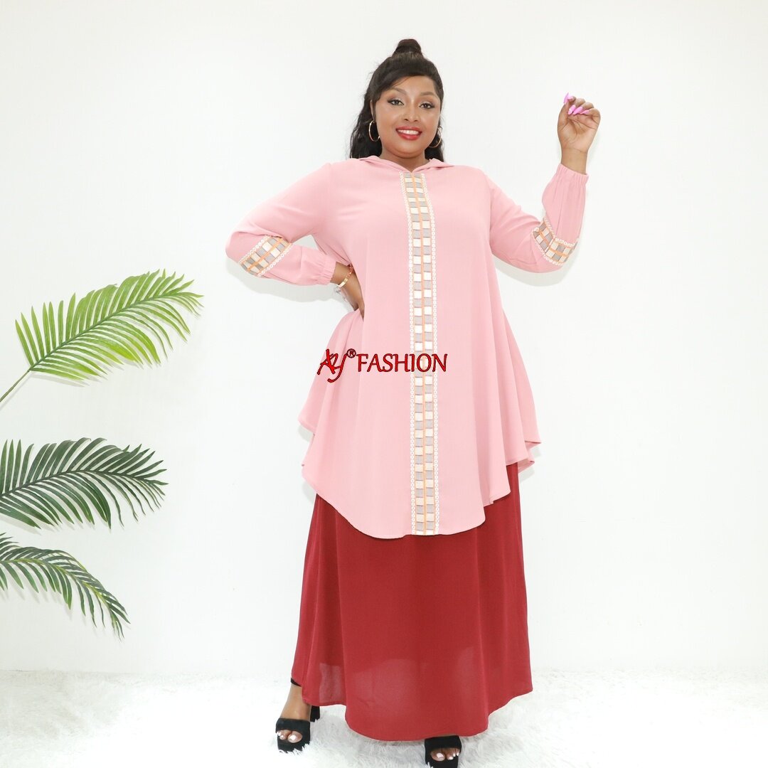 Loose-fitting gown abaya textile AY Fashion SG40398 Tanzania Fashion muslim dress