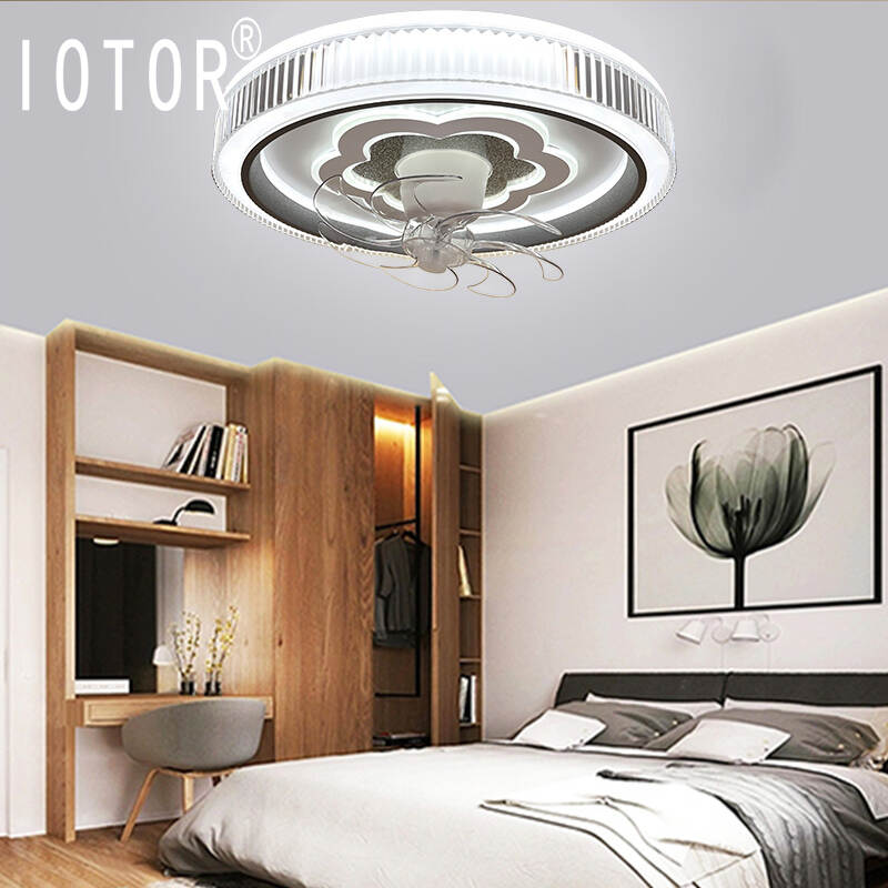 Wholesale Shaking head ceiling fan fan light