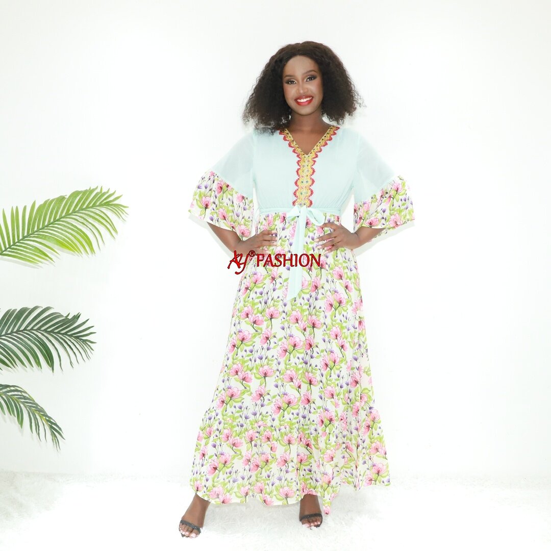 African dresses bubu dress AY Fashion SG40421 Congo muslim dress Long robe