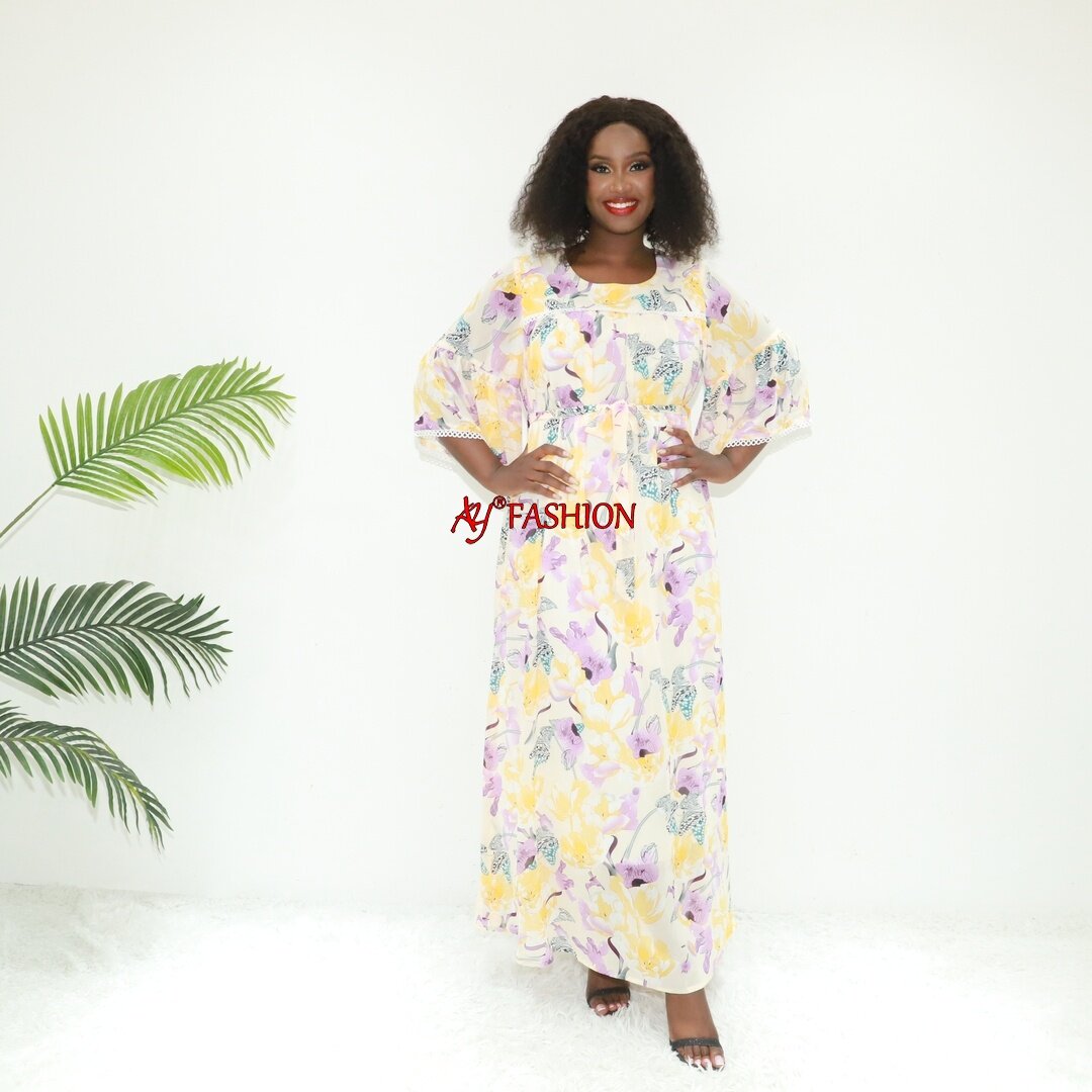 Ropa de África Abaya Falasteen Ay Fashion Sg40423 Congo Fashion Vestido árabe