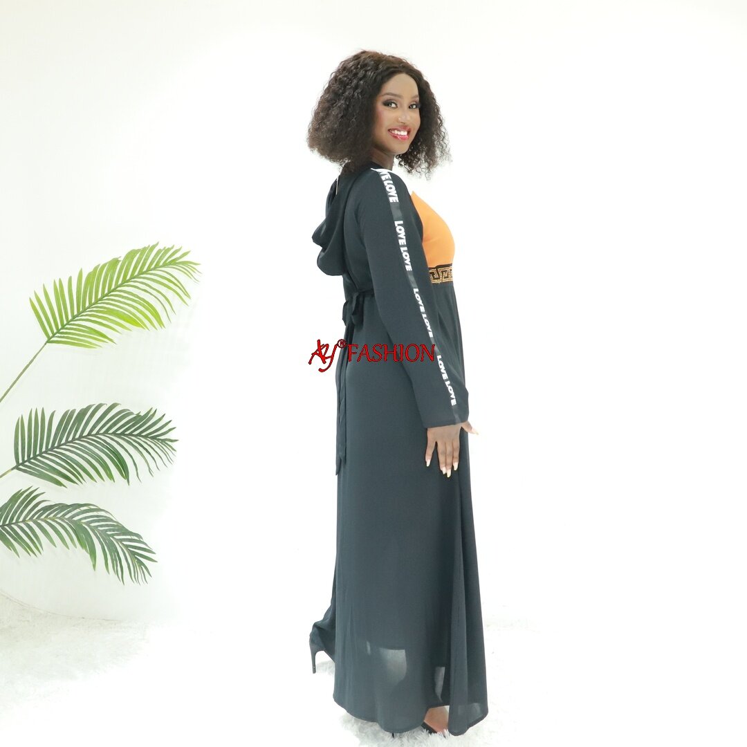 Afrikanische Kleider Maxi Winterkleid SG40430 Kamerun Boubou Islamic Bodesty Dress