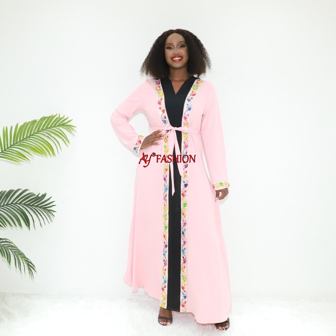 Afrikanische Kleider Abaya Dubai Luxus Spring SG40433 Togo Muslim Kleid Arabische Kleidung