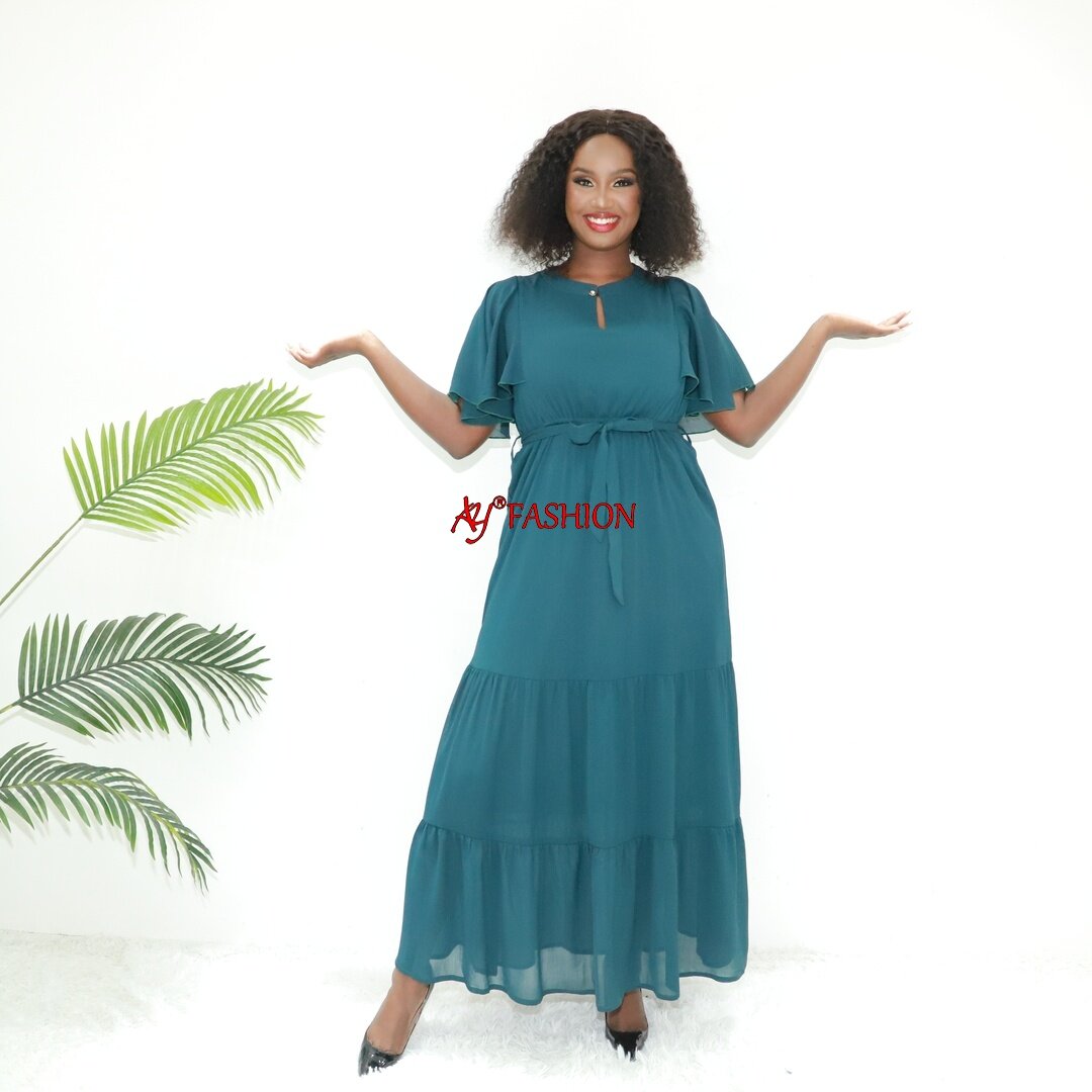 Tenue brodée Abaya Broderie SG40445 Abidjan Kaftan Tradition de tenue musulmane traditionnelle