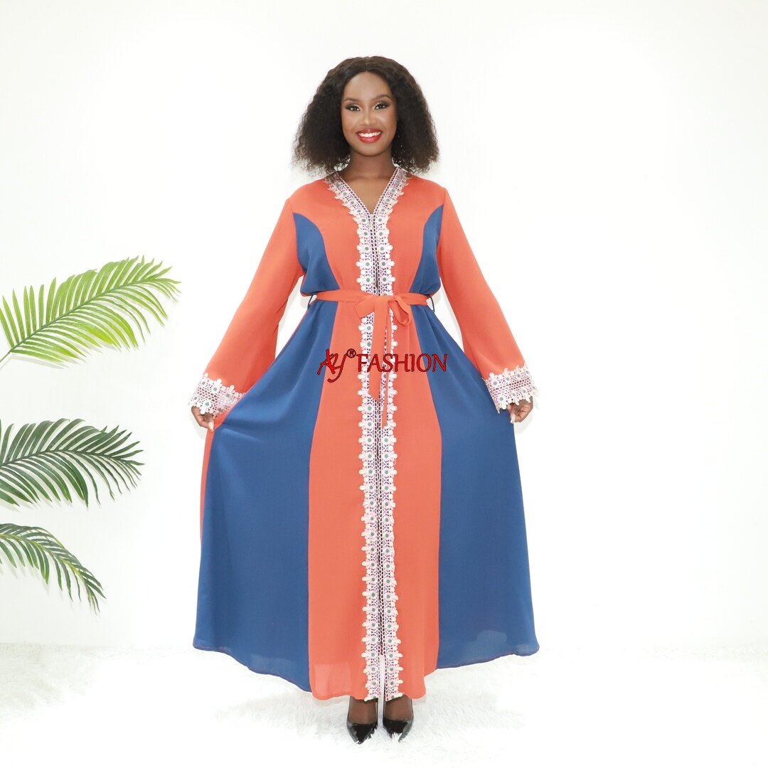 Loose-fitting gown abaya rezo AY Fashion SG698 Abidjan abaya Muslimah dress