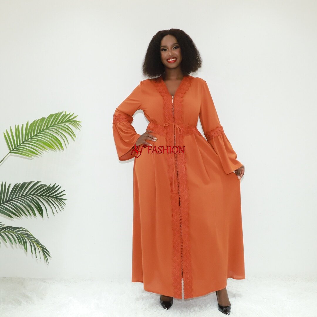 Ethnische Kleidung Blumenmaxi Kleid SG704 Nigeria Boubou Maxi Kleid