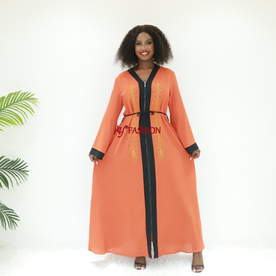 Islamische Mode rippte Abaya Ay Mode SG712 Abidjan Kleidung Abaya