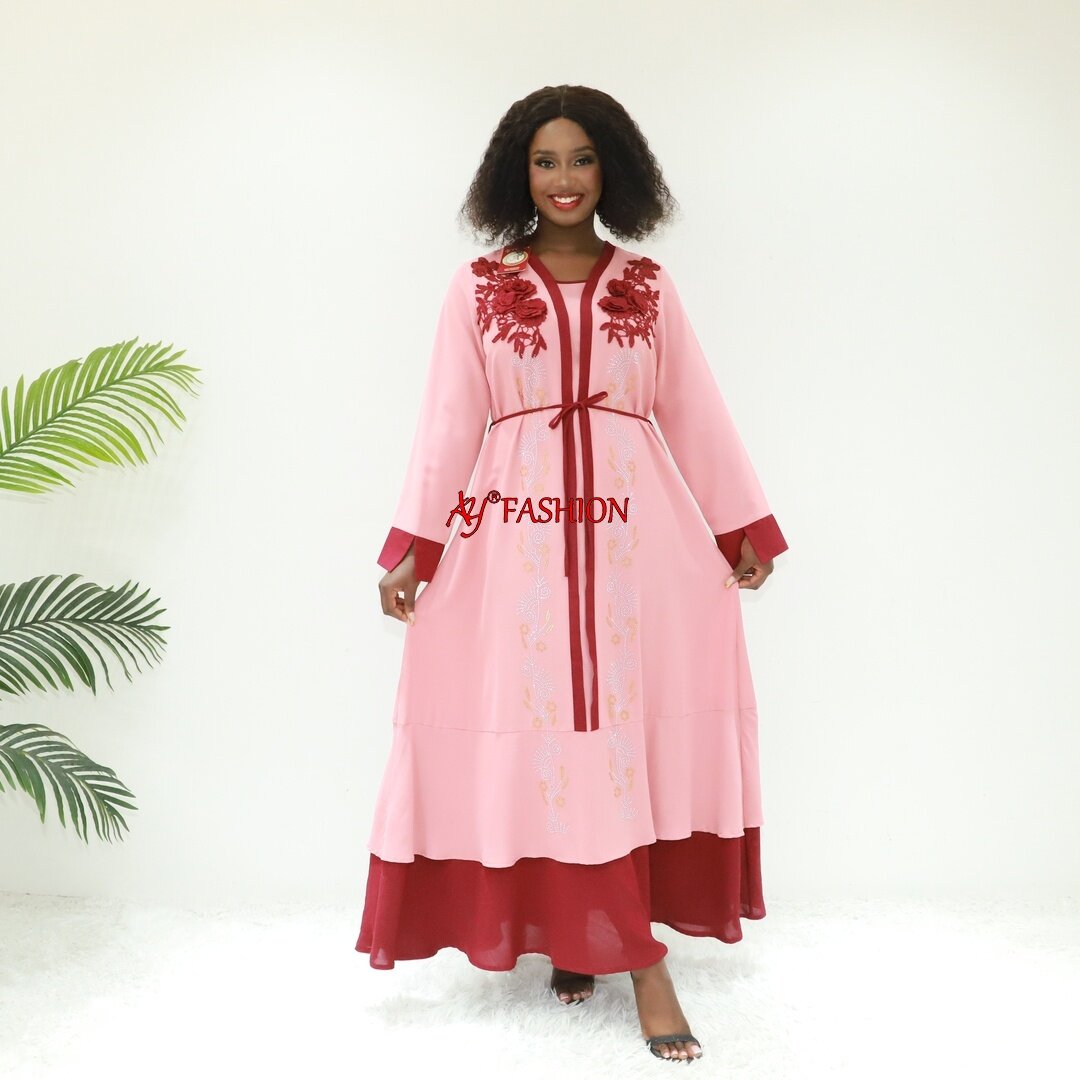 Modest Ween Shein Dress SG725 Nigéria Roupa longa manto