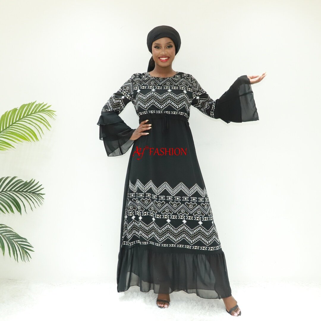 Jilbab marokkanische Kleidung Ay Mode W621f Nigeria Muslim Kleid traditionelle muslimische Kleidung