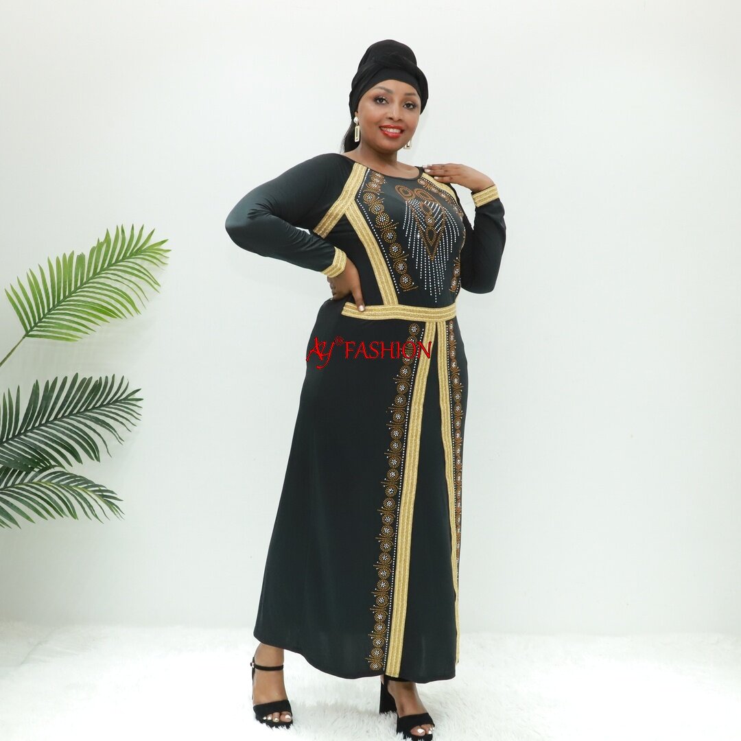 Islamic clothing abaya custom AN6006F Togo abaya muslim dress