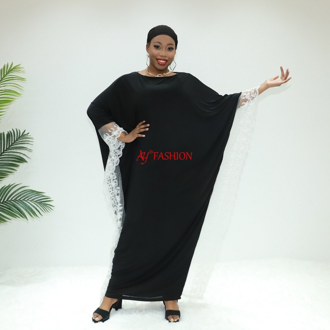 muslim clothing maxi dress modern AY Fashion BLH2344F Tanzania abaya Muslimah dress