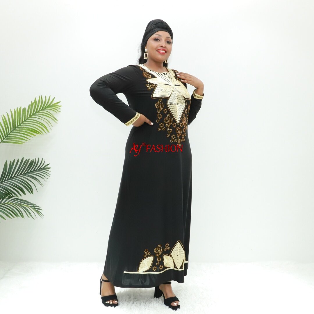 Vêtements islamiques Abaya Mewah ay Fashion JB2043f Togo Boubou Islamic Modesty Robe