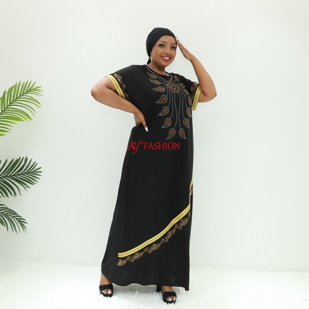 Islamic fashion abaya last model JB2048F Congo clothing Arab dress