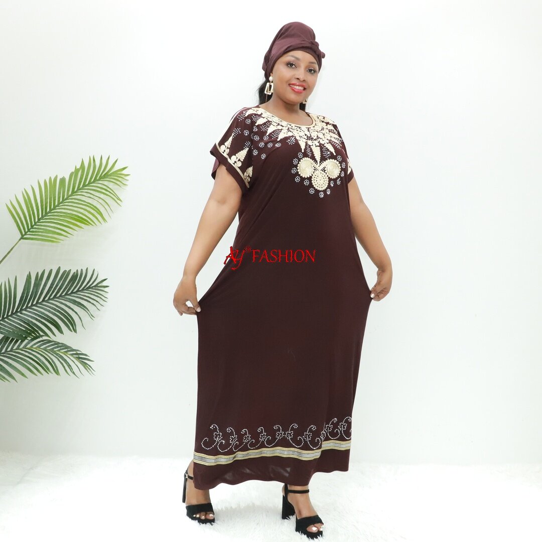 Bescheidene muslimische Kleidung Kleidung Abaya Dubia JB2103f Kamerun Mode Muslimah Kleid