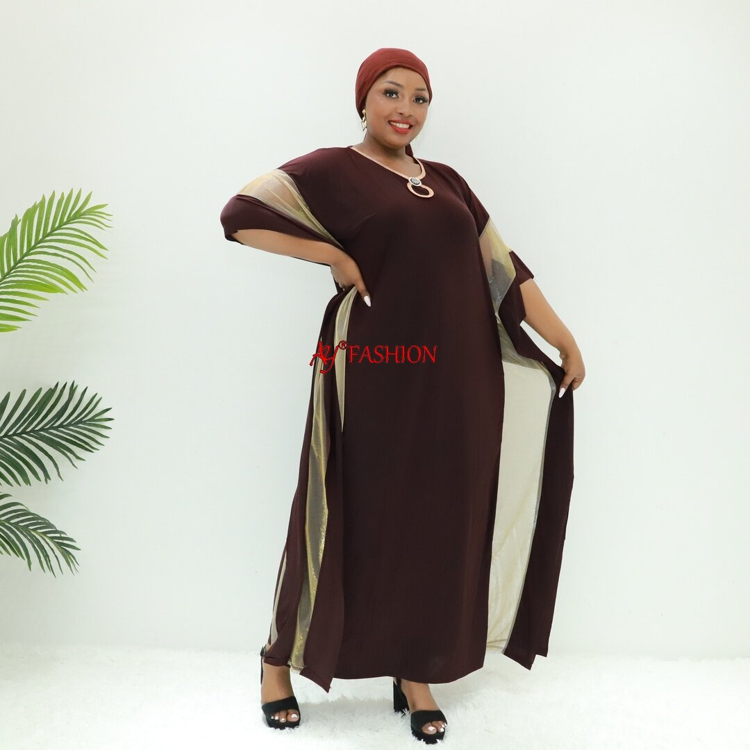 Gestickte Kleidung Islamische Abaya Guangzhou JB2111f Nigeria Abaya Muslimah Kleid