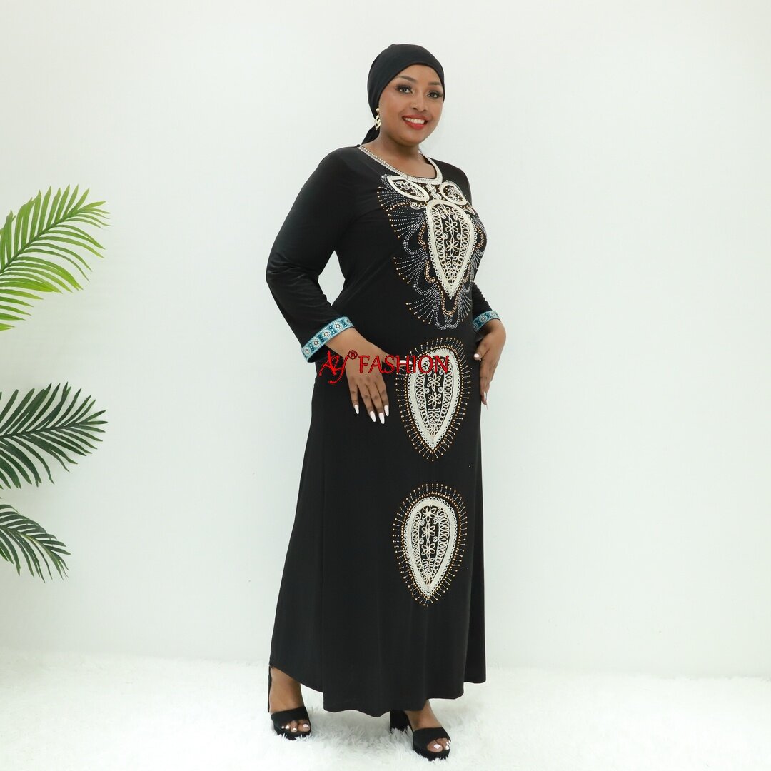 Islamic clothing under abaya dress JB2120F Tanzania Fashion Traditional Muslim attire